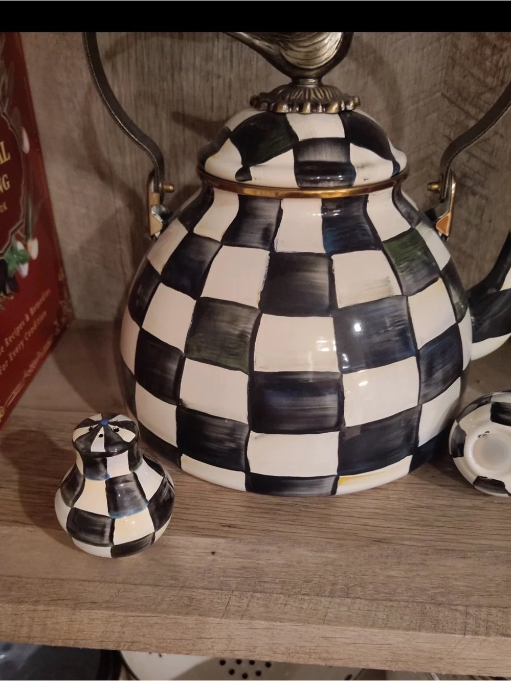 Mackenzie-Childs Salt & Pepper Shakers